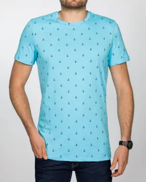 2t Printed Tall T-Shirt (anchors)