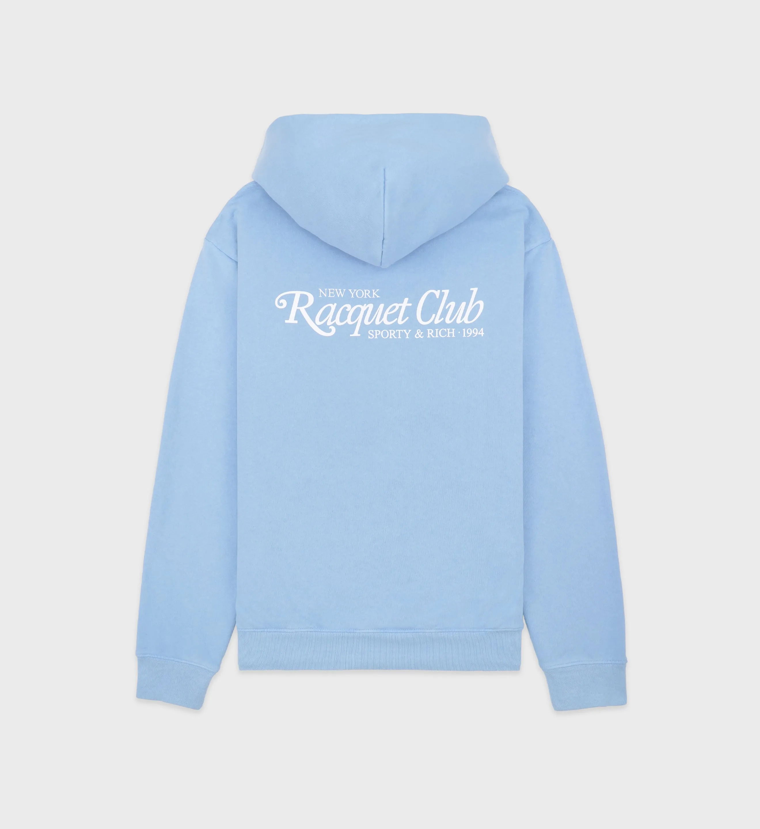 94 Racquet Club Hoodie - Sky Blue/White