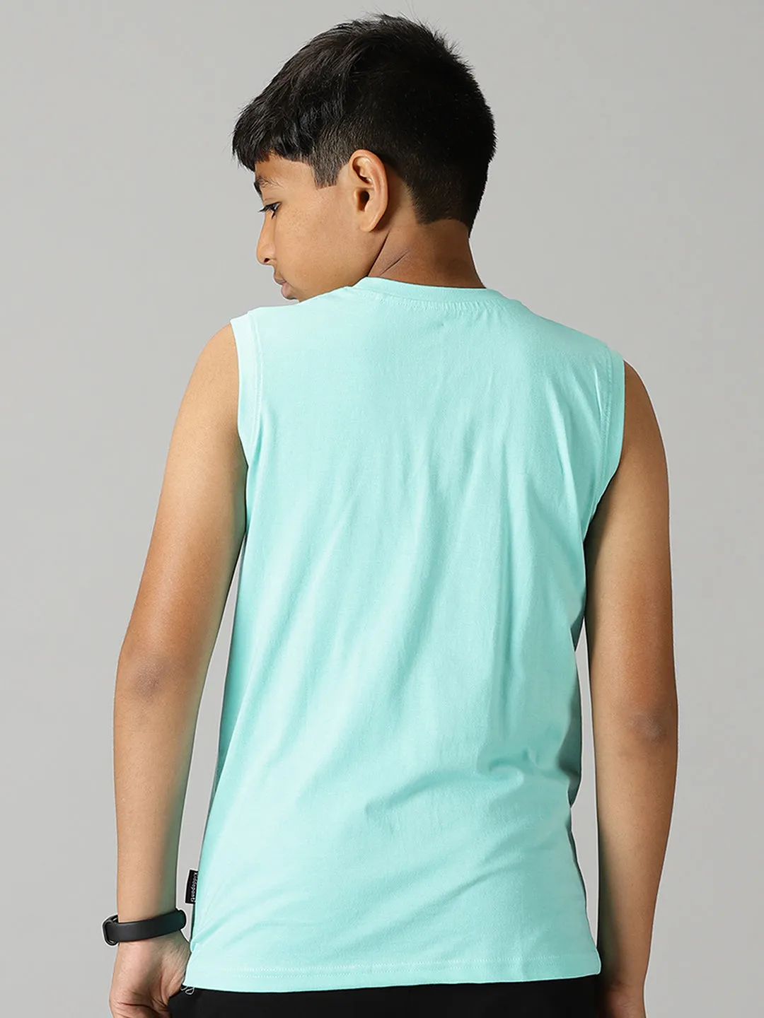 Boys Printed Sleeveless Tee