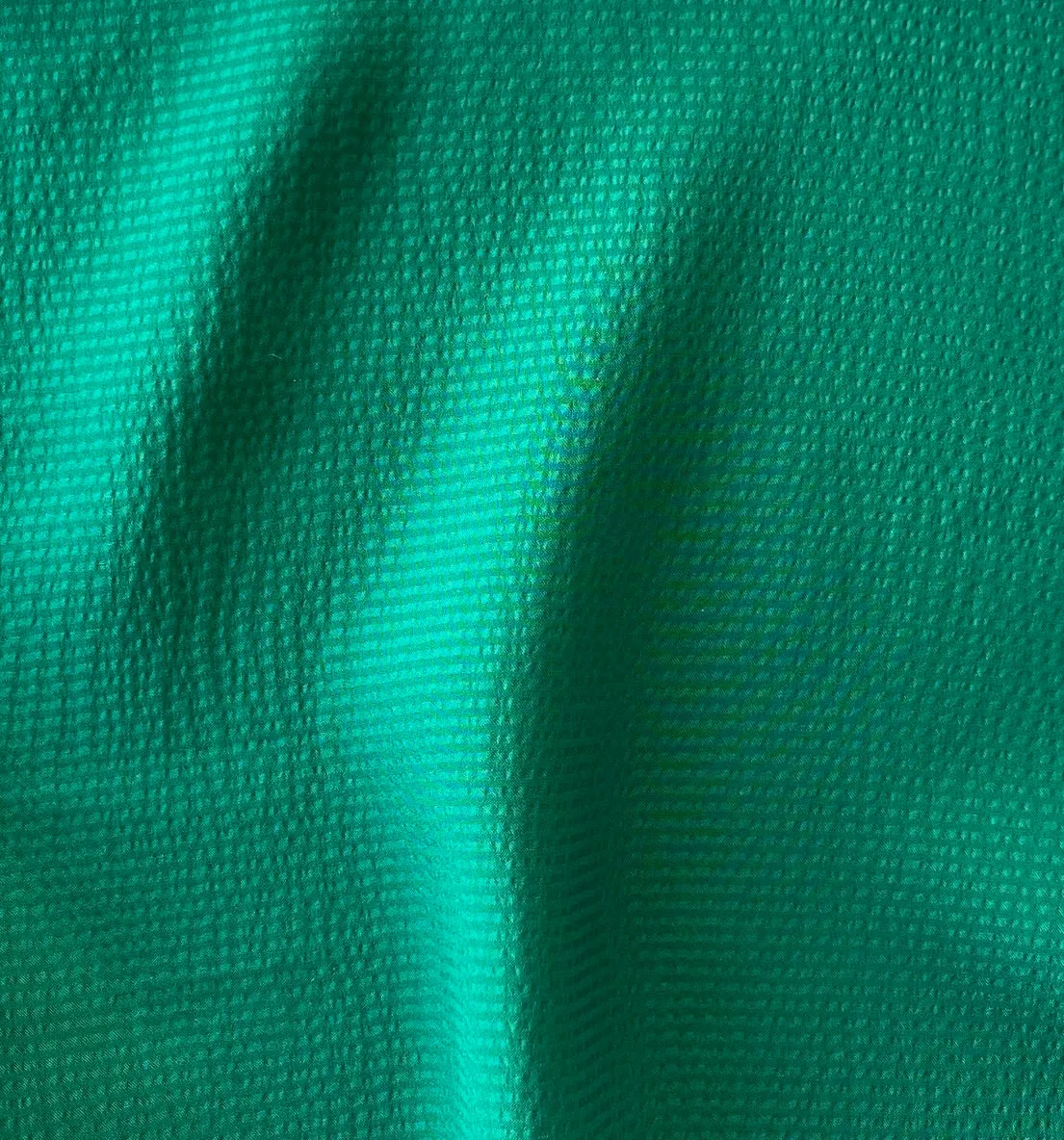 Bright Jade Hammered Silk Satin Charmeuse (Made in Italy)