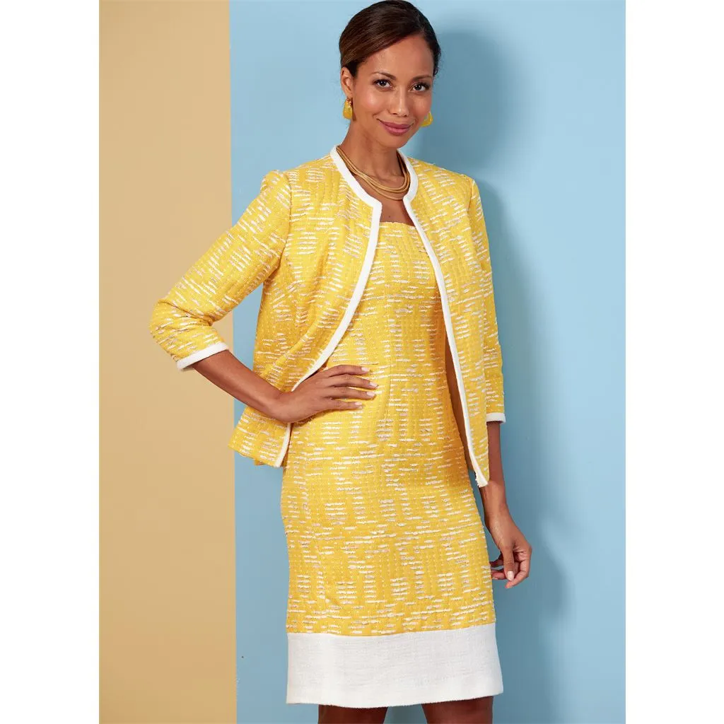 Butterick Pattern B6882 Misses' Jacket, Dress, Top, Pants and Sash