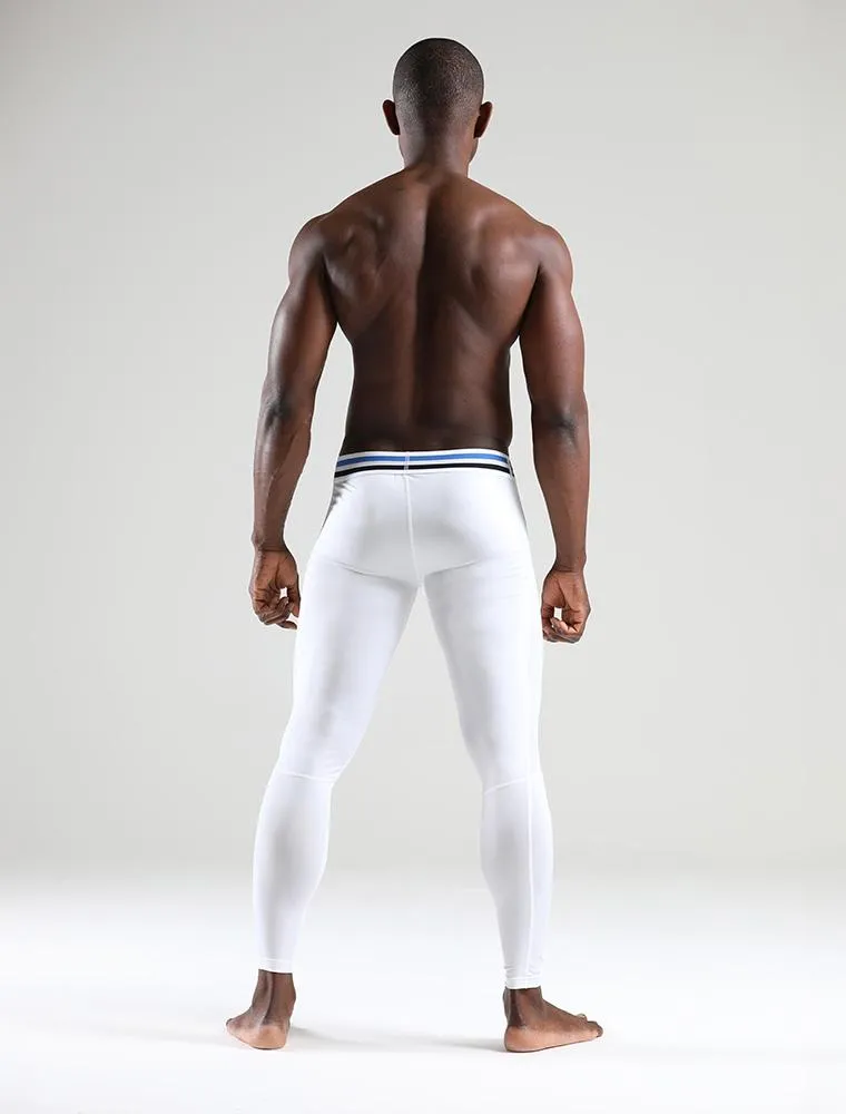 Compression Leggings - White