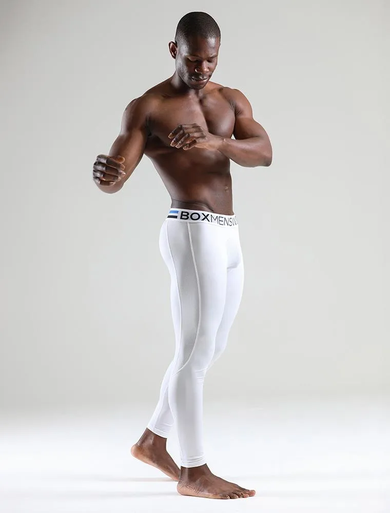 Compression Leggings - White