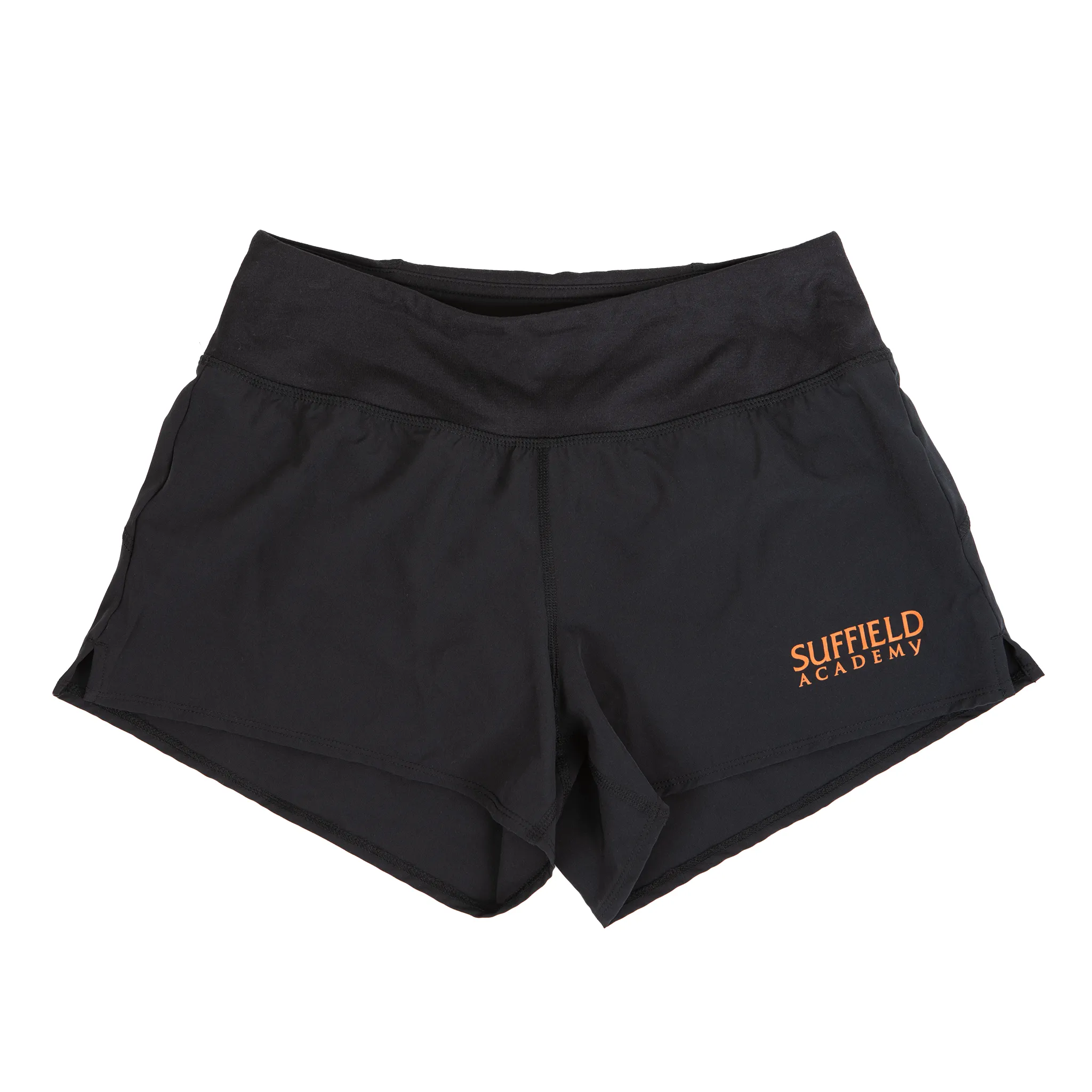 ES Sports Ladies Black Running Shorts