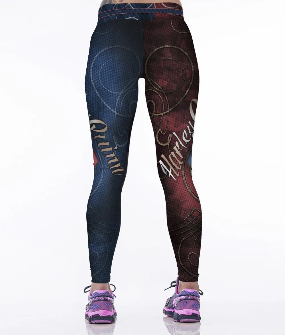 HARLEY QUINN Compression Leggings/Pants for Women