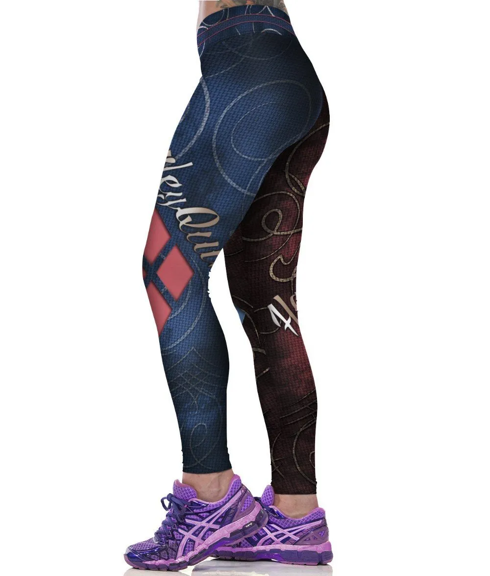 HARLEY QUINN Compression Leggings/Pants for Women