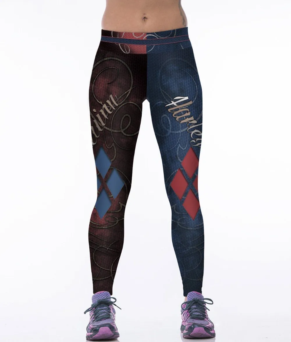 HARLEY QUINN Compression Leggings/Pants for Women