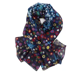 HIDDEN Silk Square Scarf Neckerchief Dandelion