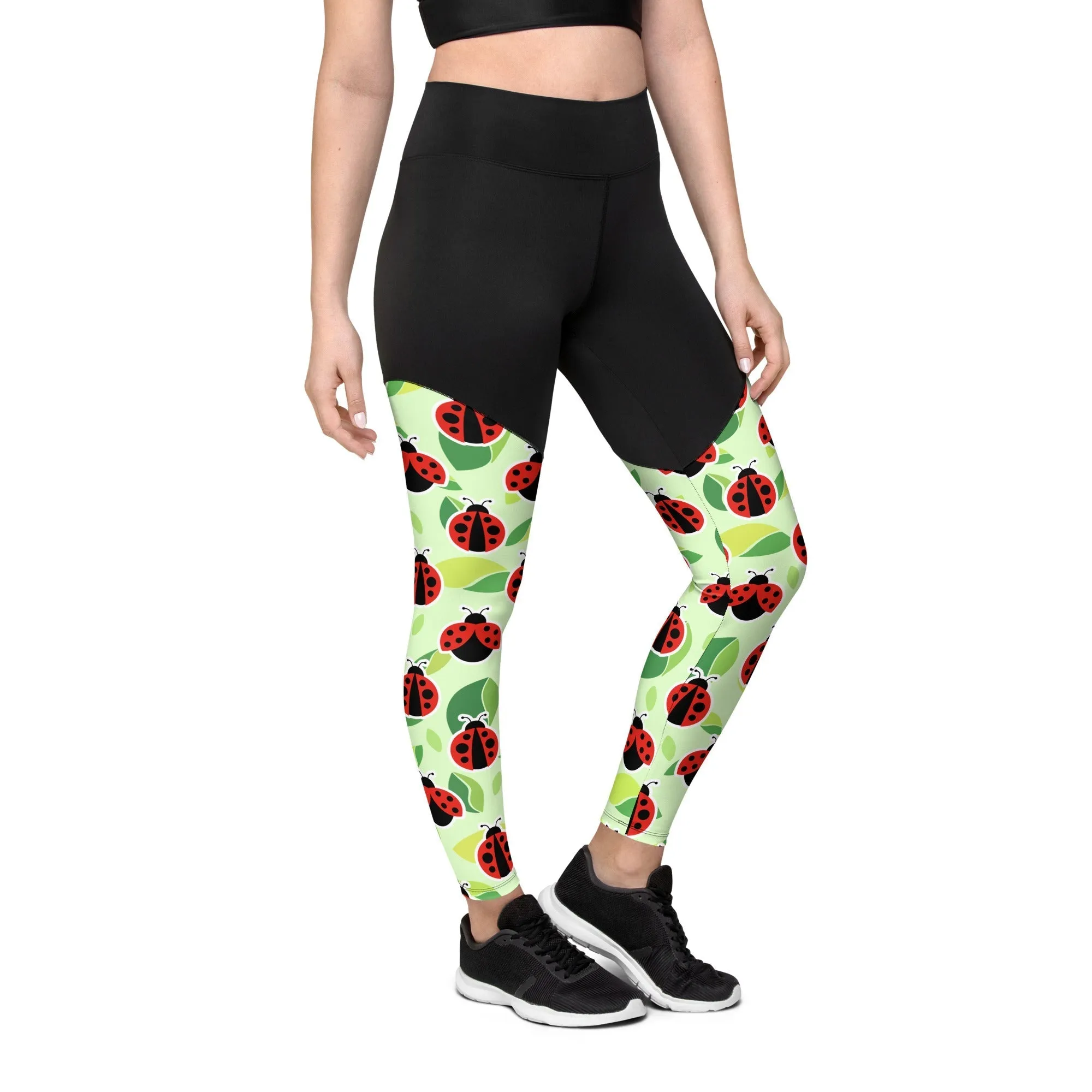 Ladybugs Compression Leggings