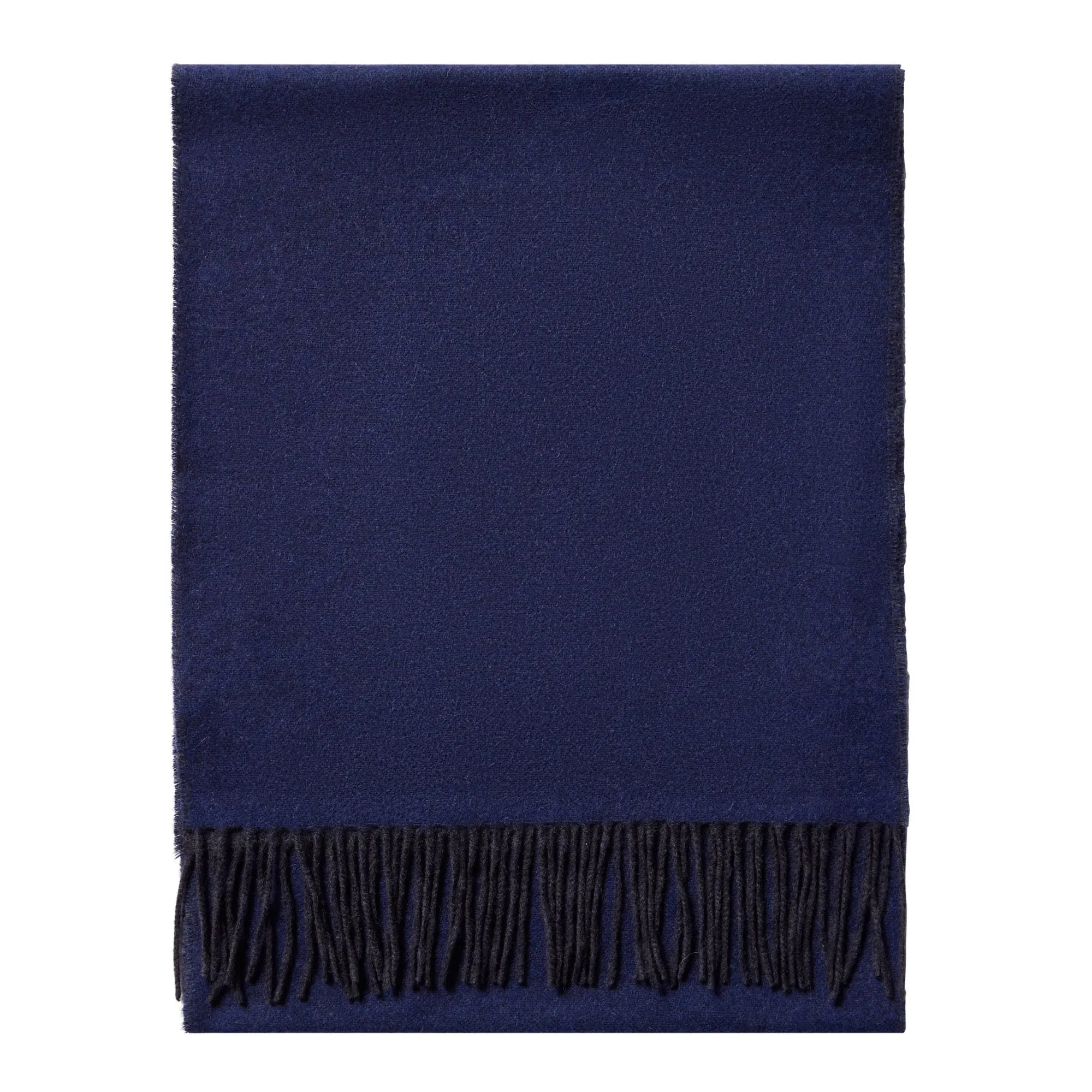 LANVIN Wool/Cashmere Scarves NAVY