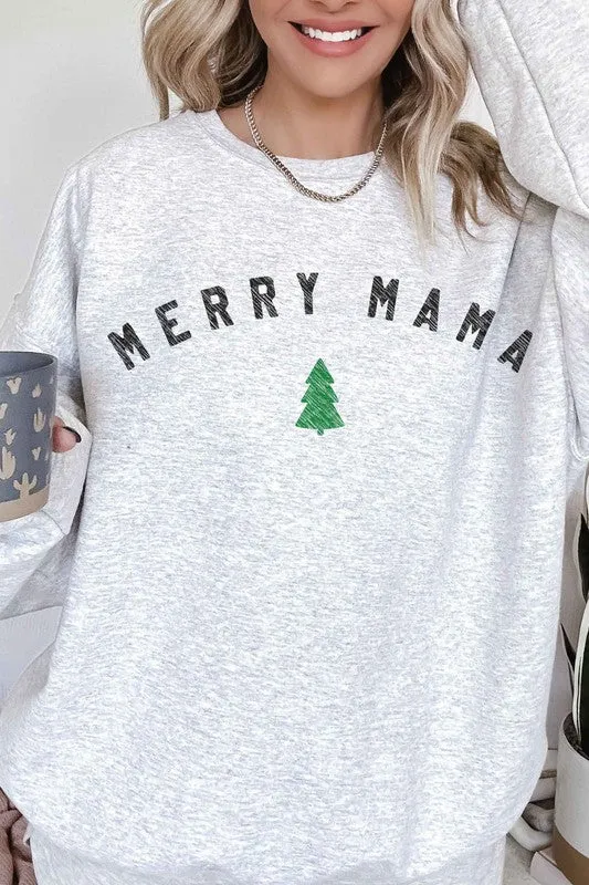 MERRY MAMA OVERSIZED SWEATSHIRT