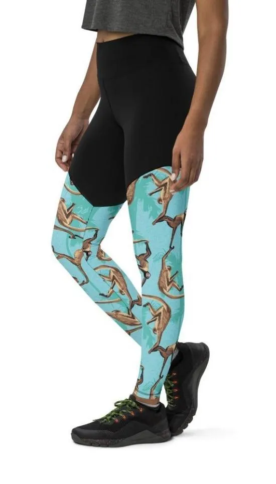 Monkey Compression Leggings