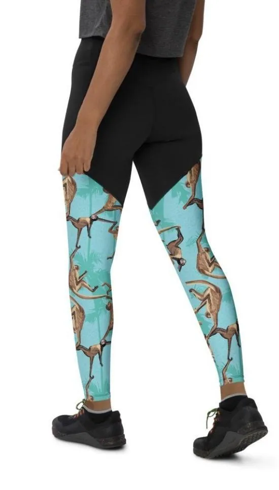 Monkey Compression Leggings