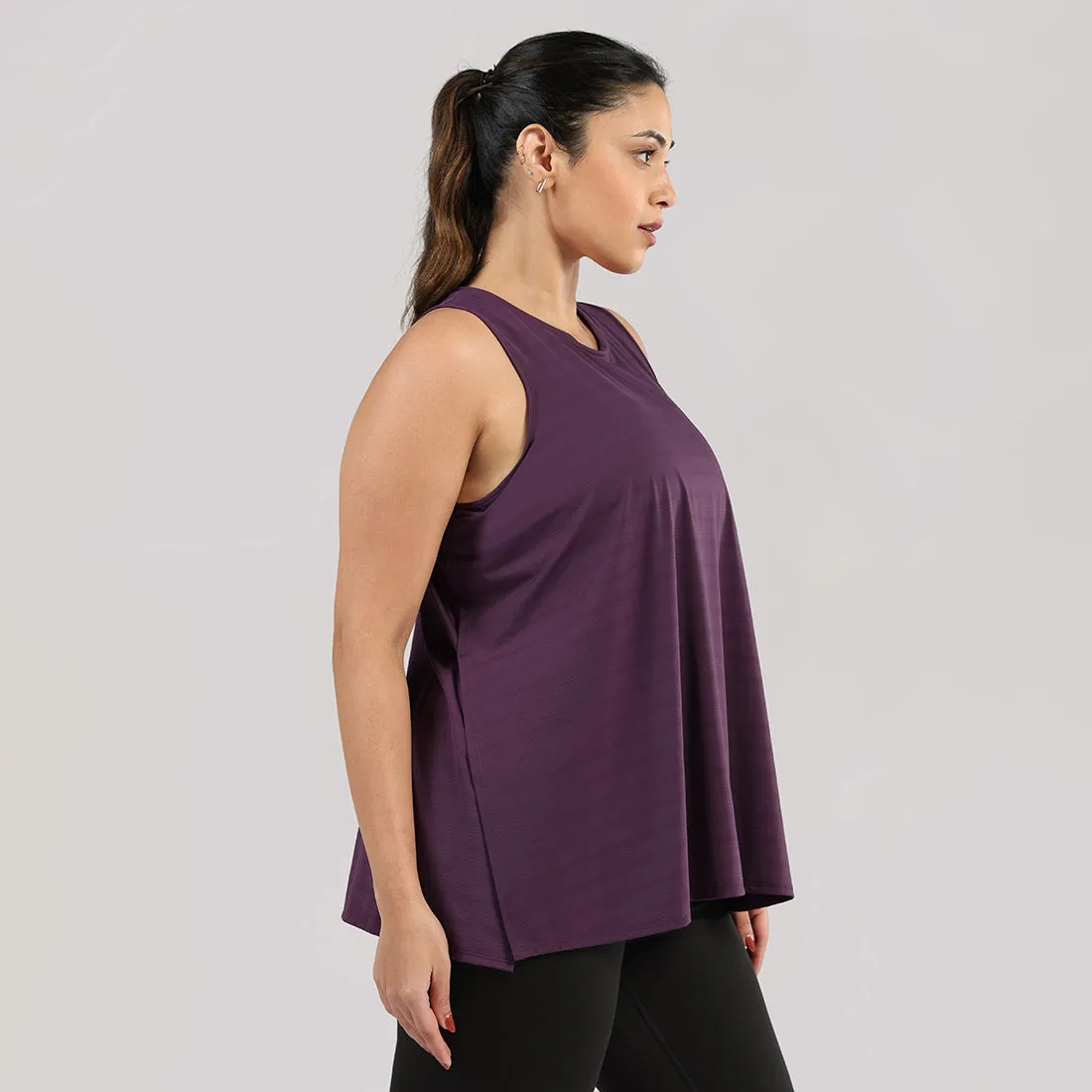 Most Breathable - Overlapped Mesh Tank