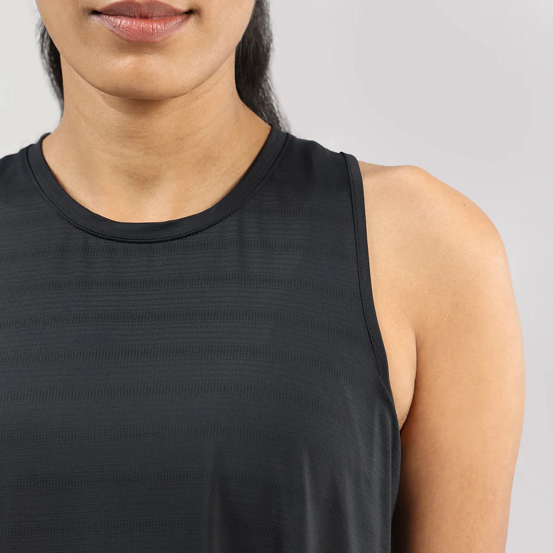 Most Breathable - Overlapped Mesh Tank