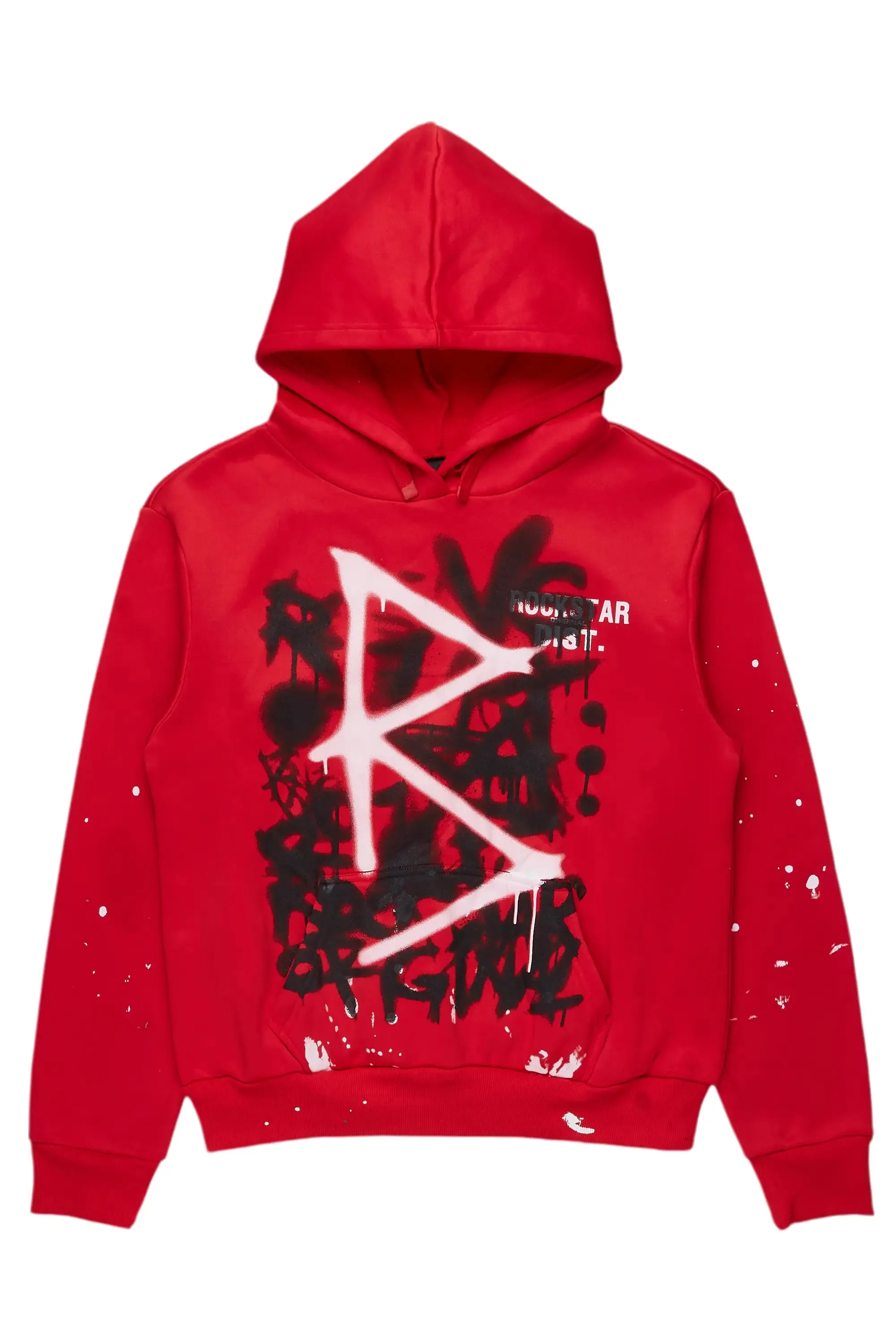 Nahomy Red Oversized Hoodie