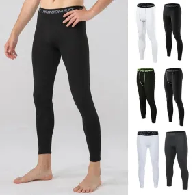 New Compression Pants Leggings Men Running