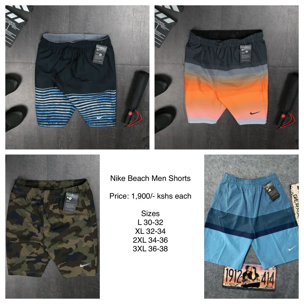 NIKE BEACH SHORTS