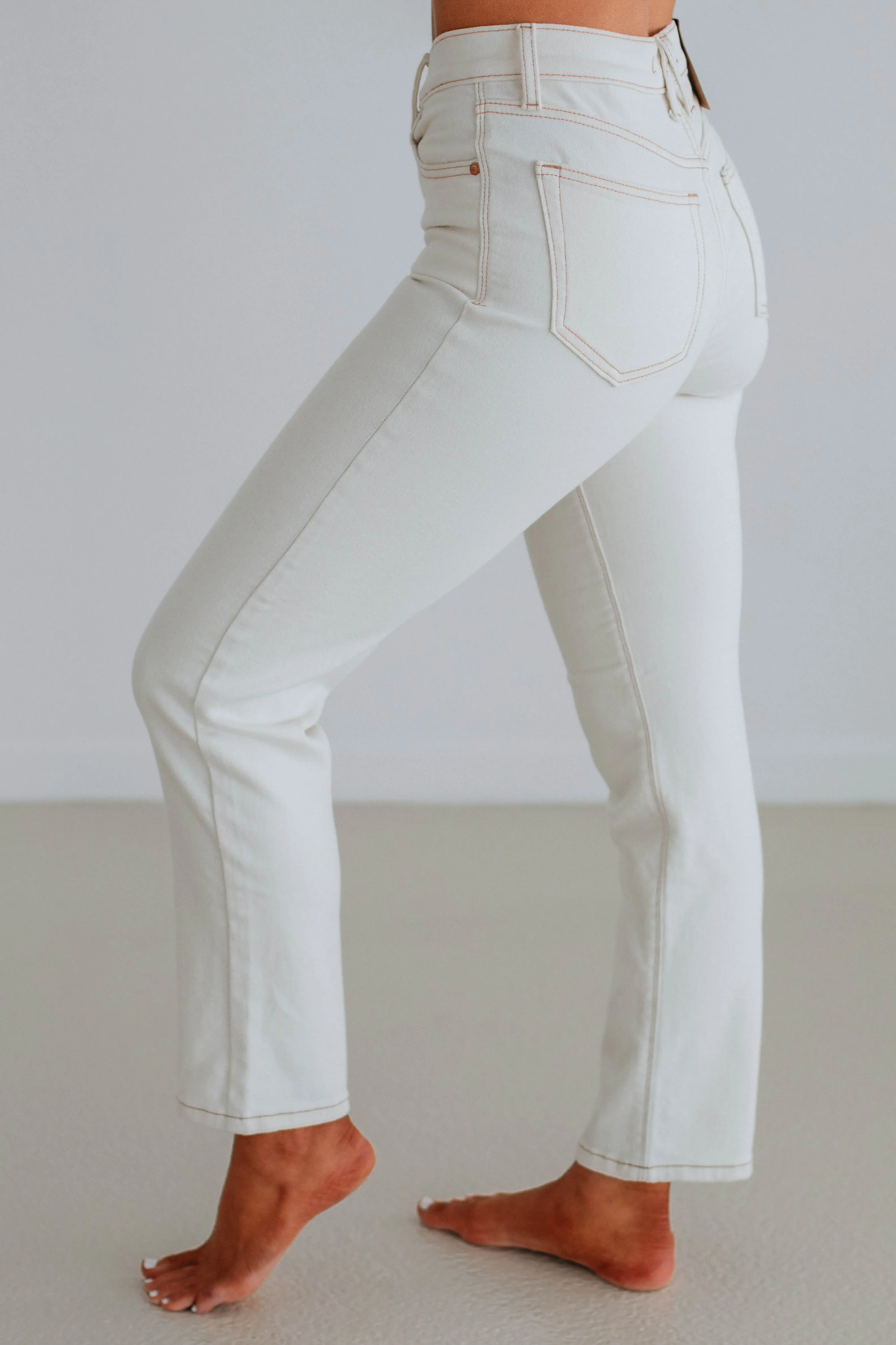 Olsen Eunina Jeans - Ecru