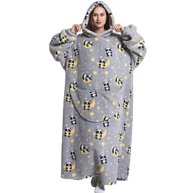 Oversized Wearable  TV Blankets