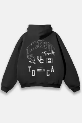 UC011 Phantom Oversized Hoodie - Black