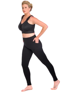 Ultimate Sports Compression Leggings, Firm High-Rise Panel with Pockets