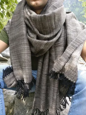 Unisex wool blanket scarf