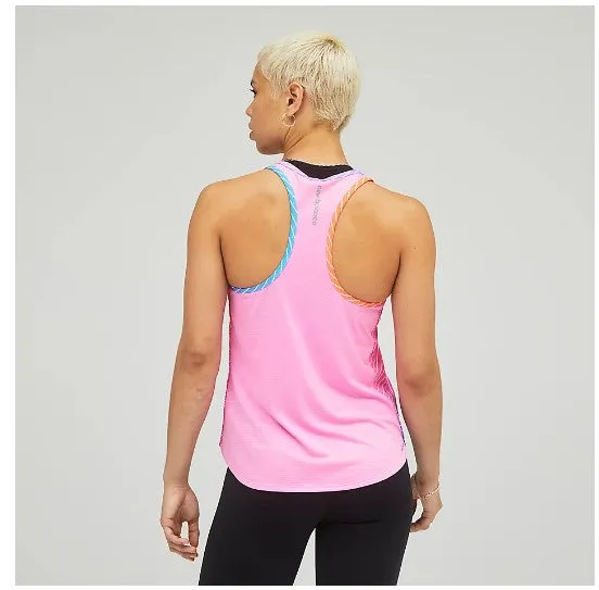 W New Balance Printed Accelerate Tank