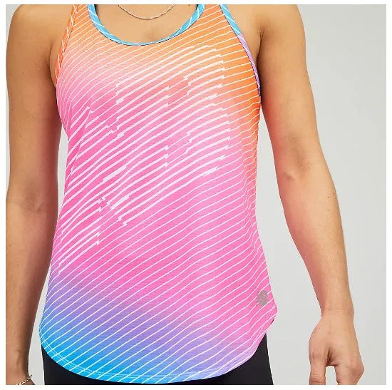 W New Balance Printed Accelerate Tank