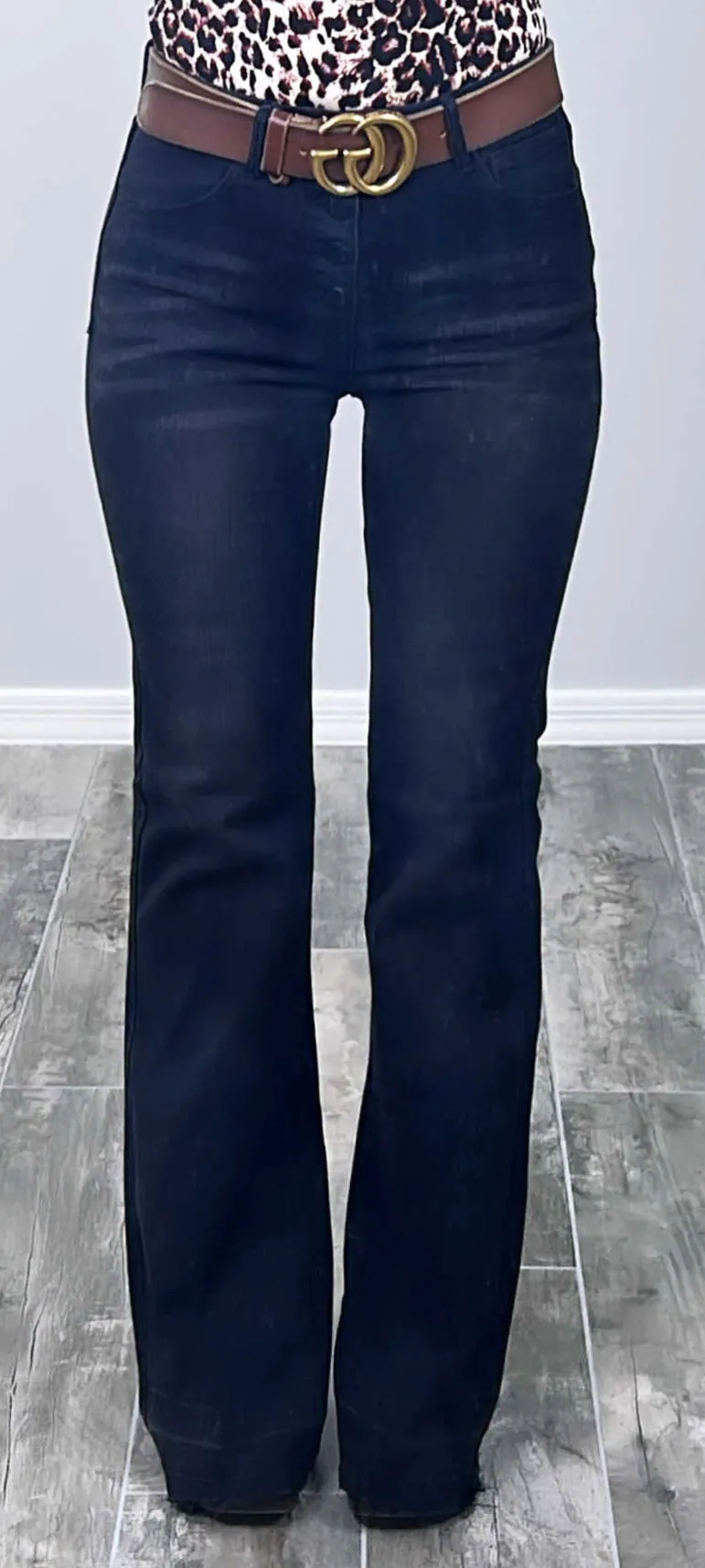 Walking The Line Flare Jeans