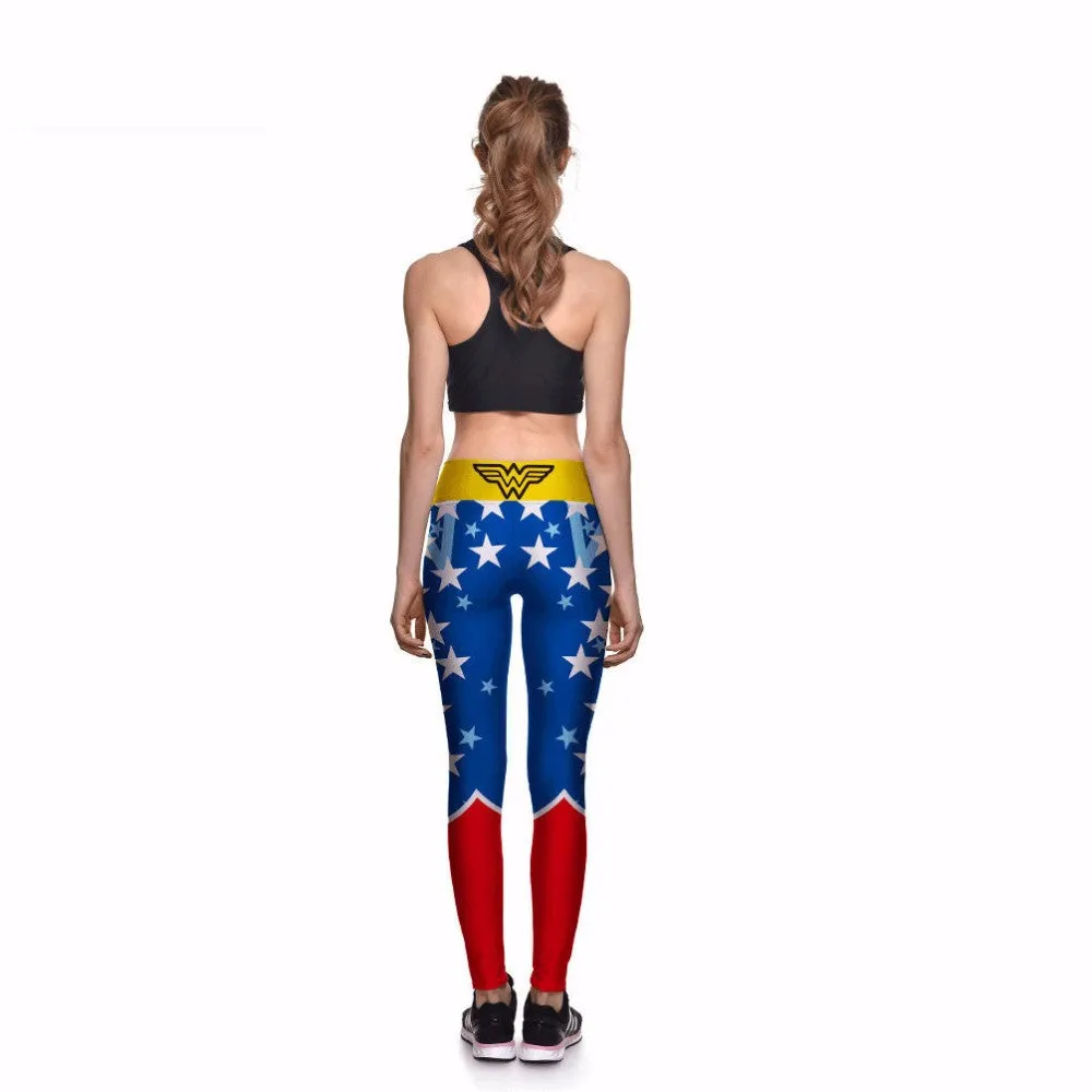 WONDER WOMAN Compression Leggings