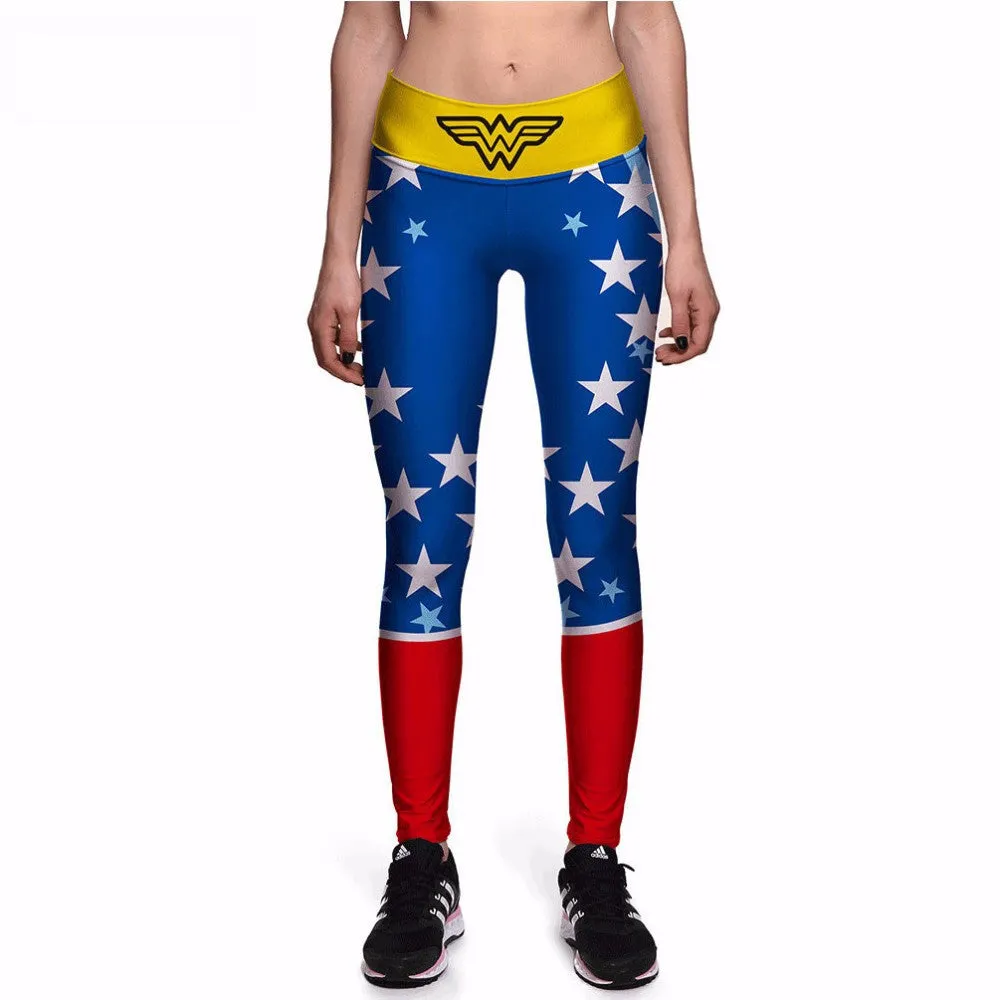 WONDER WOMAN Compression Leggings