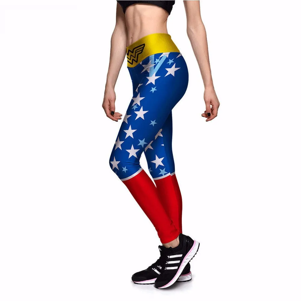 WONDER WOMAN Compression Leggings