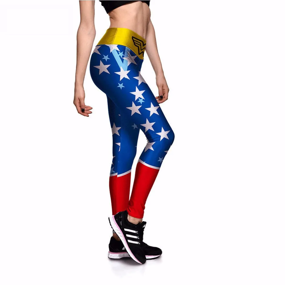 WONDER WOMAN Compression Leggings