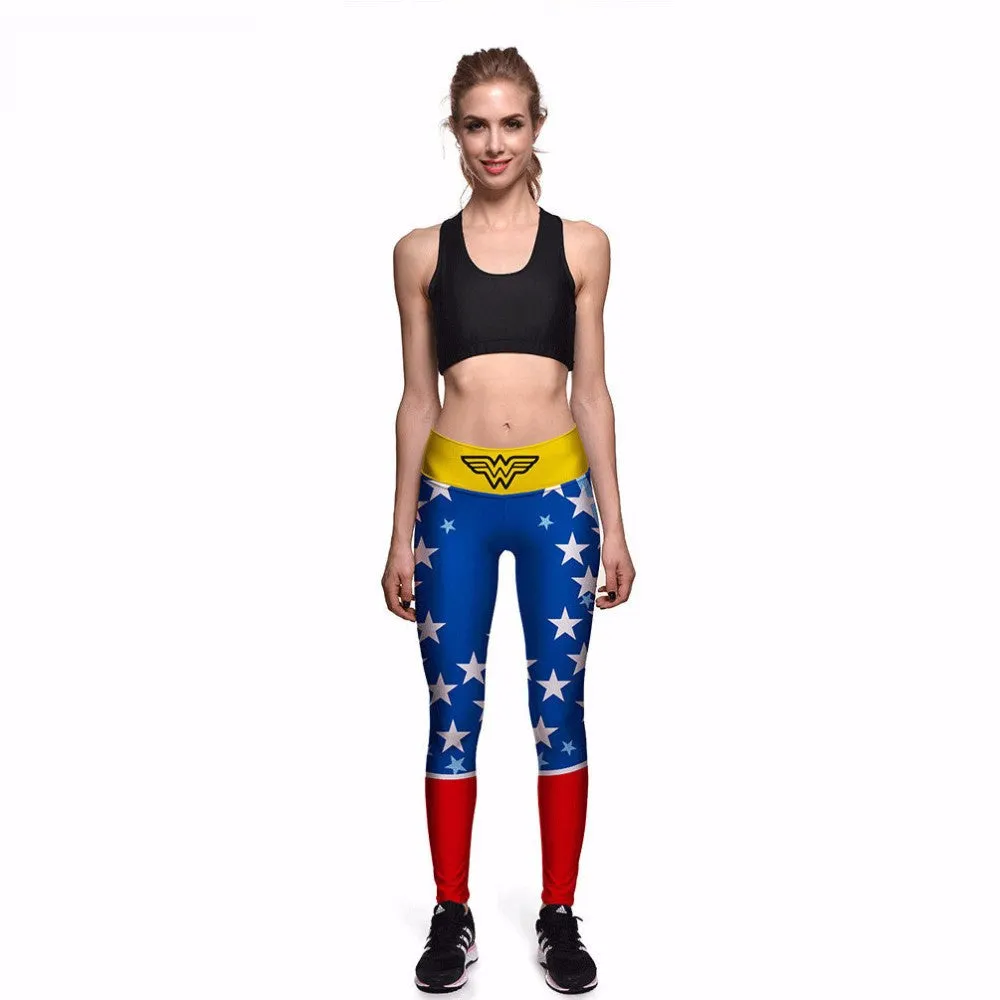 WONDER WOMAN Compression Leggings